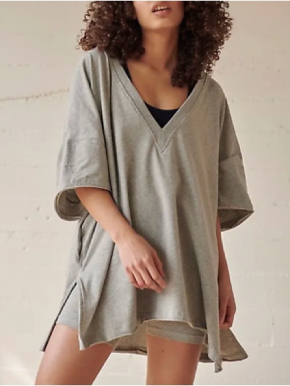 Free people hot shot reversible set in grey